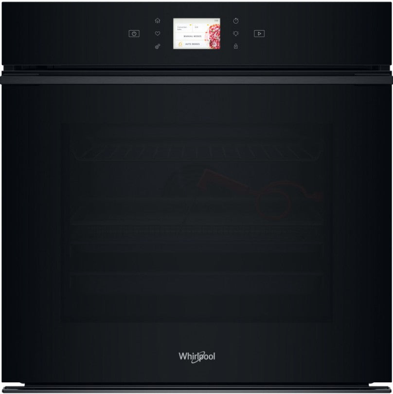 WHIRLPOOL W7 BUILT IN SINGLE PYROLYTIC OVEN BLACK | WOI98FPT2SBA
