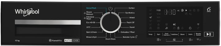 WHIRLPOOL 10KG 1400RPM AUTODOSE WASHING MACHINE WH | WOM011WADSIRE