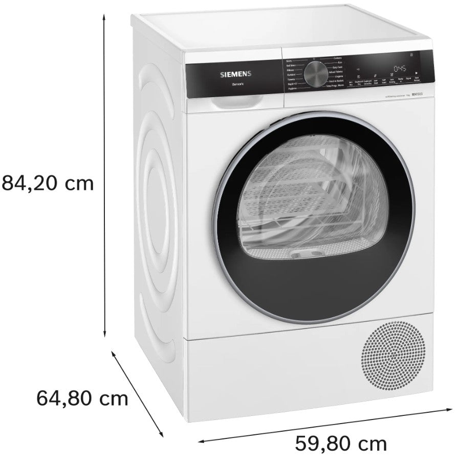 SIEMENS IQ500 9KG HEAT PUMP DRYER A+++ WHITE | WQ45G200GB