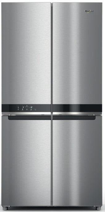 WHIRLPOOL 90CM 4 DOOR AMERICAN FRIDGE FREEZER SS | WQ9B2LG