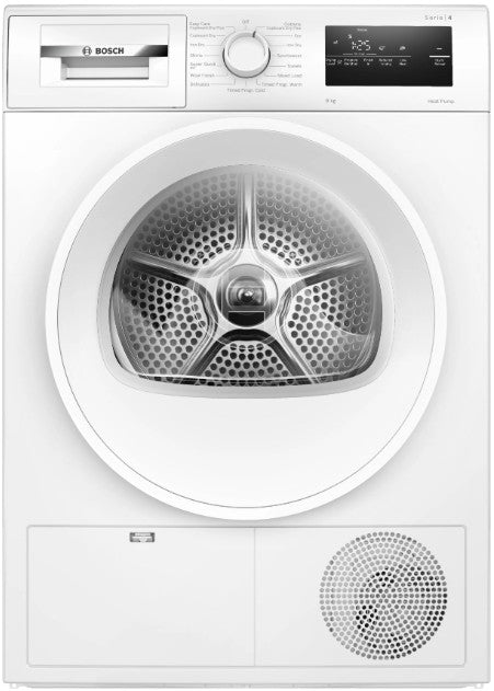 BOSCH SERIES-4 8KG HEAT PUMP DRYER WHITE | WTH85225IE