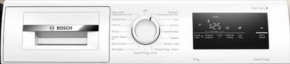 BOSCH SERIES-4 8KG HEAT PUMP DRYER WHITE | WTH85225IE
