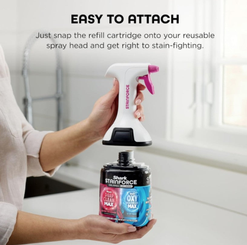 SHARK STAINFORCE 2 X500ML DUAL FORMULA REFILL BUND | XSKBDHXCM500UK