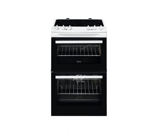 ZANUSSI 55CM FREESTANDING COOKER WH | ZCV46250WA