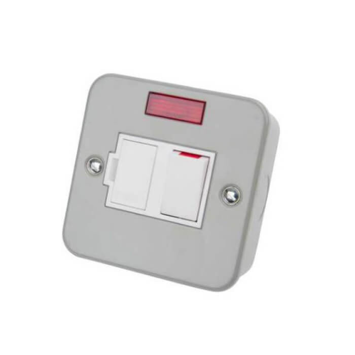 SWITCH 45 AMP D/P C/W NEON M/CLAD | MA645TL – Dwyers Electrical