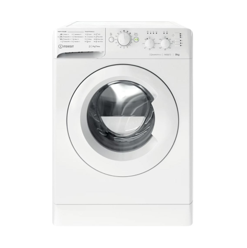 INDESIT MY TIME 9KG 1400RPM WASHING MACHINE WHITE | MTWE91495WUKN ...