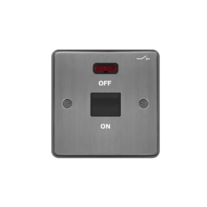 1 GANG COOKER SWITCH BRUSHED SS | WRDP50NBSB – Dwyers Electrical